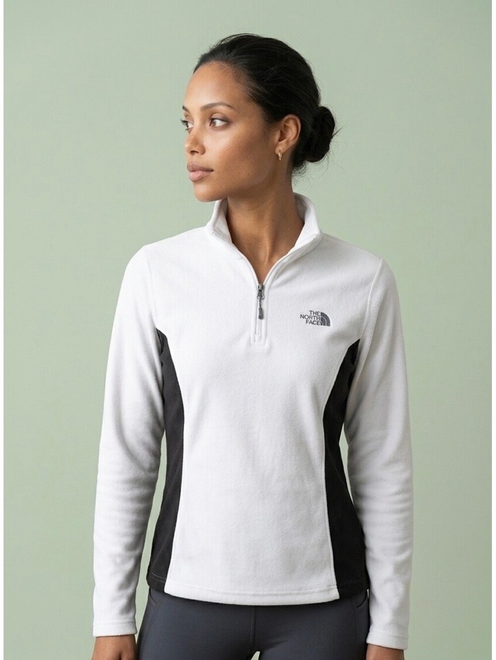 The North Face Women's TKA 100 1/4 Zip Fleece Pullover - Size XS